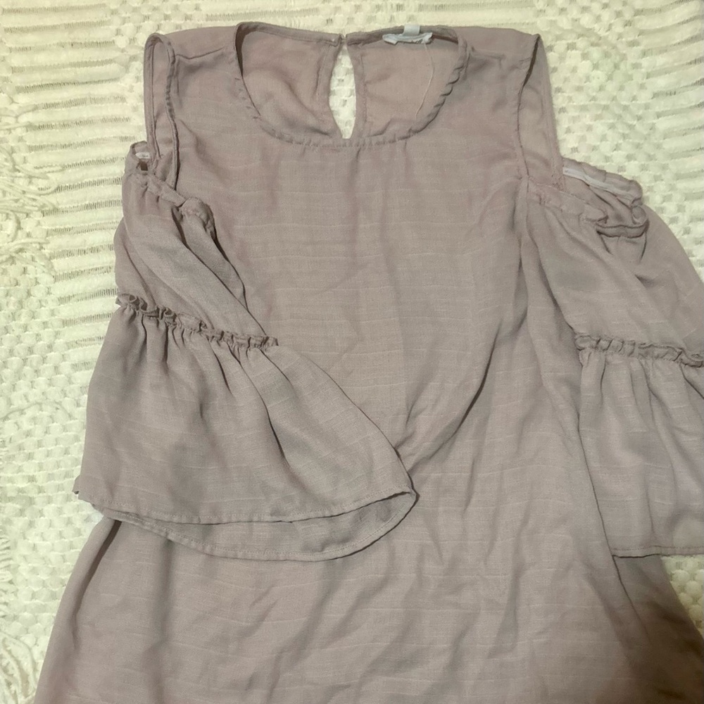 Elegant Mauve Blouse